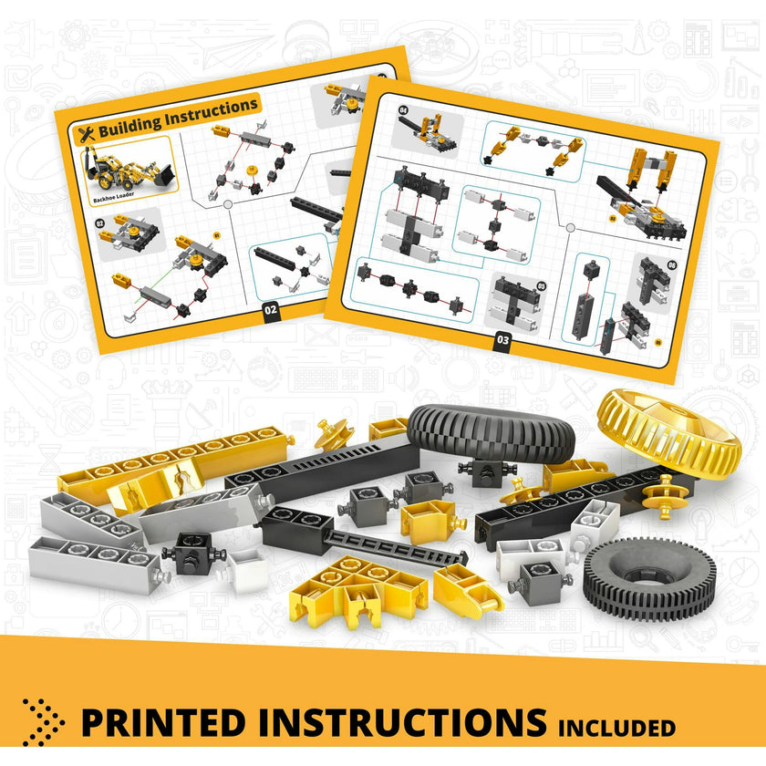 Creative Builder: Machinery Series - Backhoe Loader