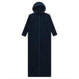 Oversized Terry Midi Robe