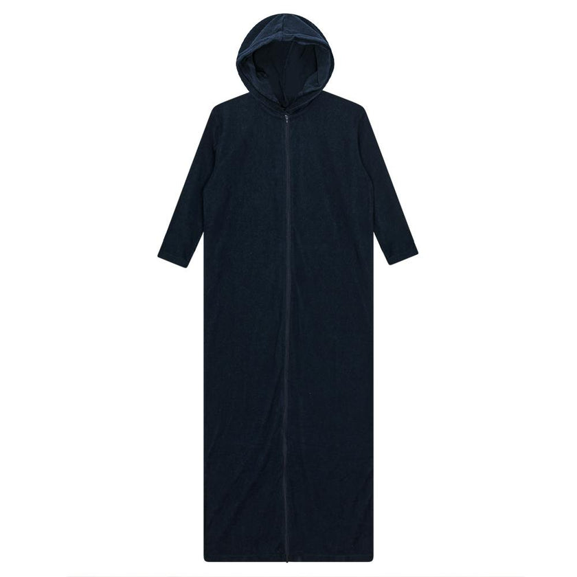 Oversized Terry Midi Robe