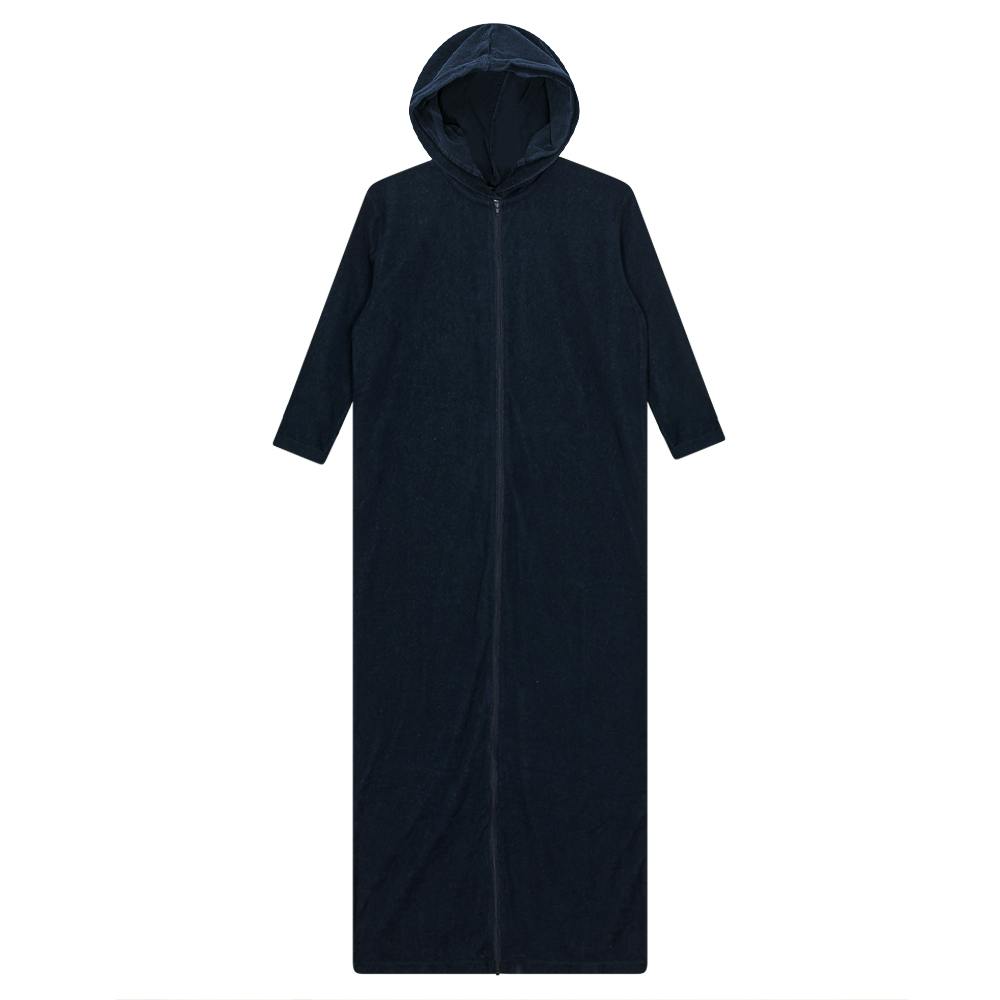Oversized Terry Midi Robe