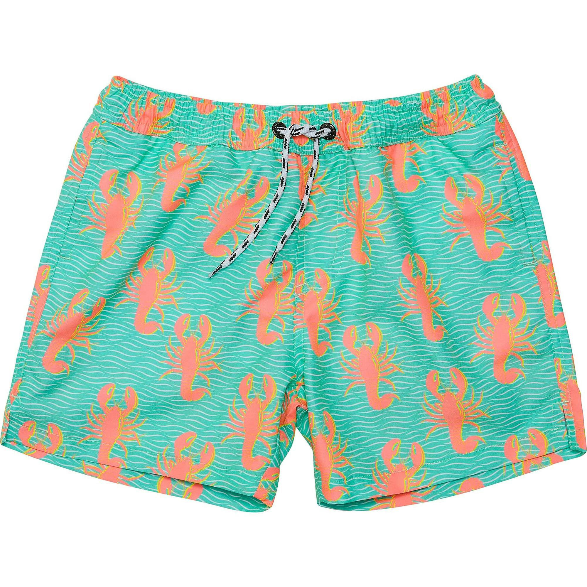 Sustainable Comfort Lined Drawstring Swim Short