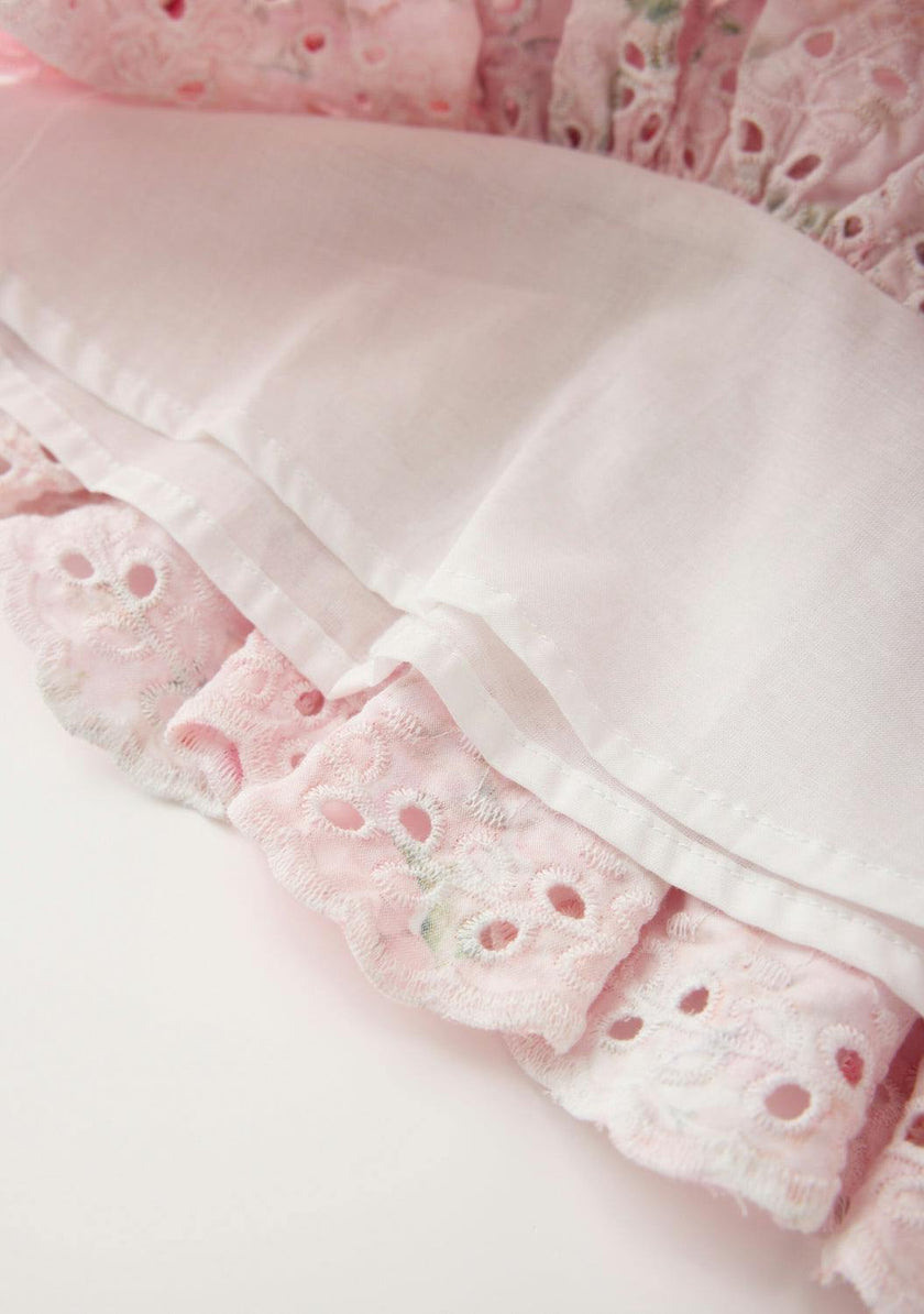 Julietta Cotton Embroidered Mini Dress (Baby)