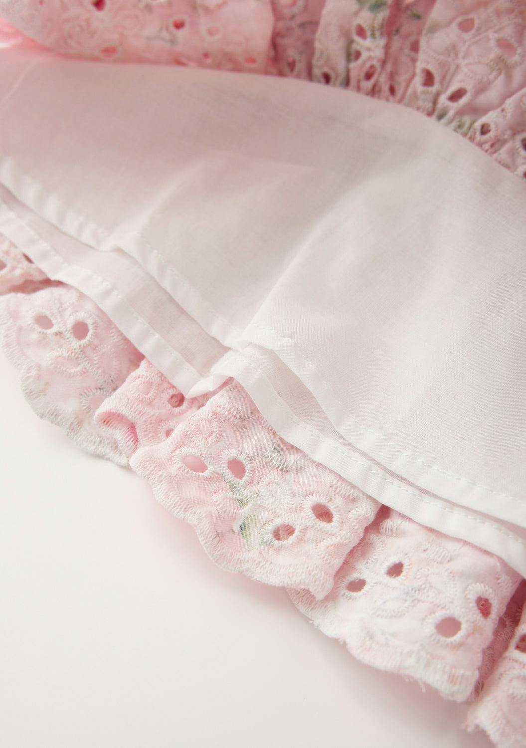 Julietta Cotton Embroidered Mini Dress (Baby)