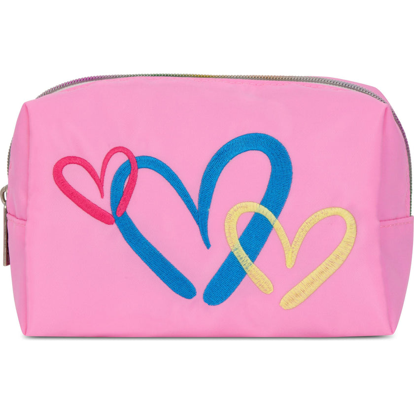 COREY PAIGE HEARTS COSMETIC BAG TRIO