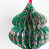 Meri Meri x Liberty Paper Honeycomb Tree Decorations