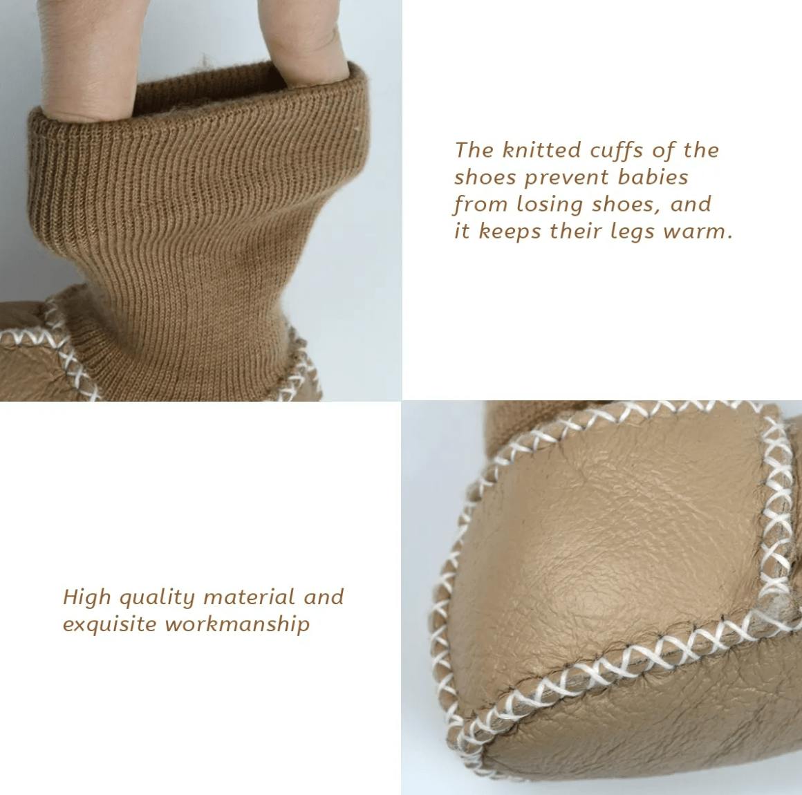 cozy booties | Dove Grey