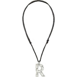 Grande Monogram Necklace in Silver
