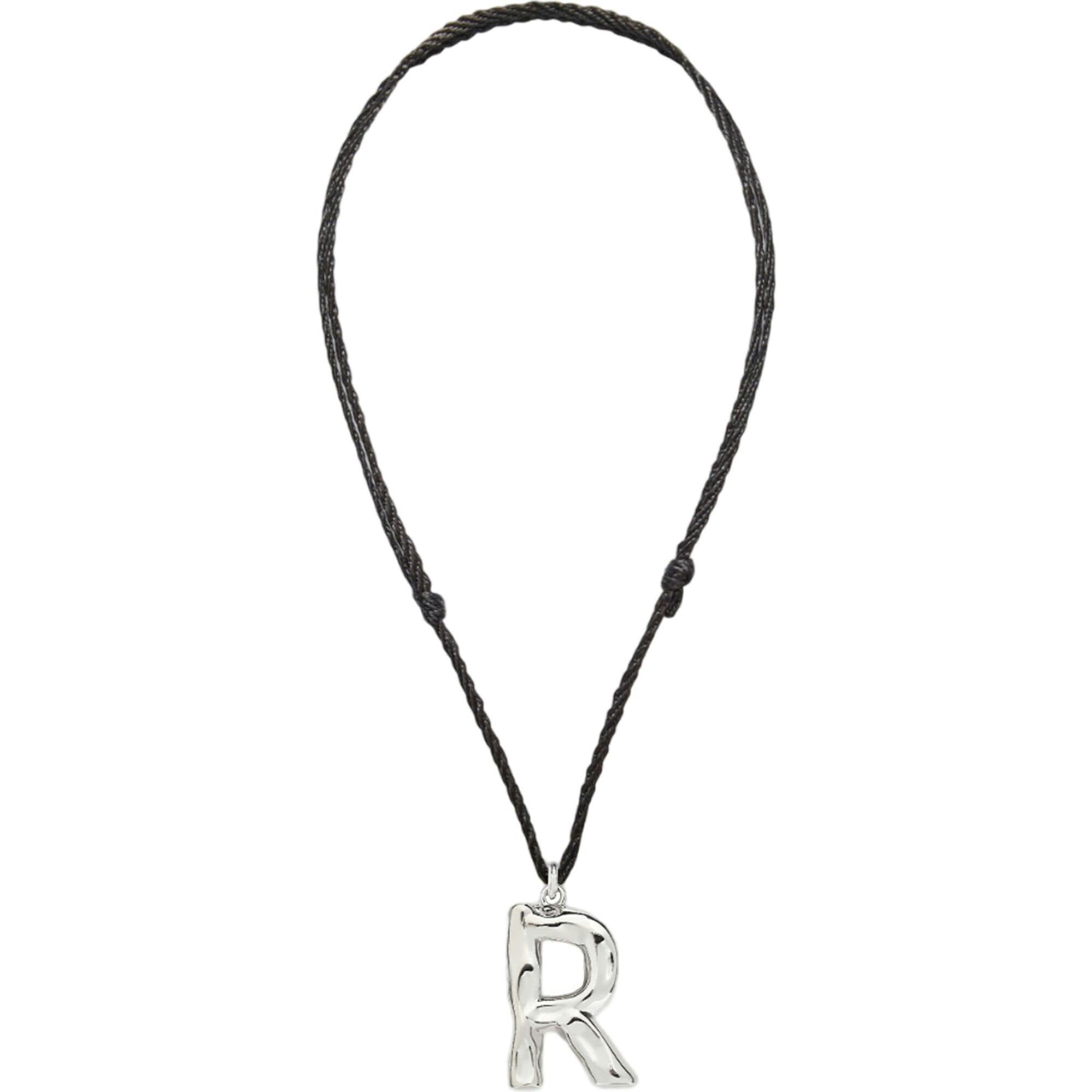 Grande Monogram Necklace in Silver