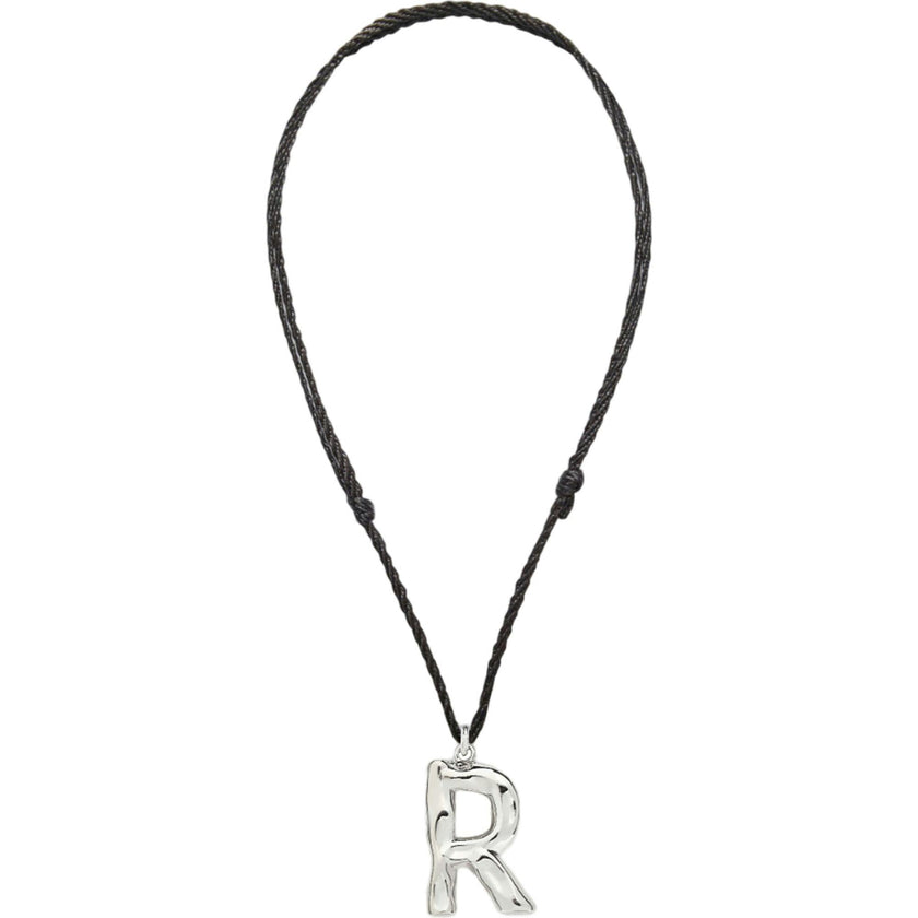 Grande Monogram Necklace in Silver