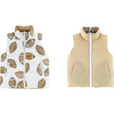 Casey Reversible Down Vest, Tan