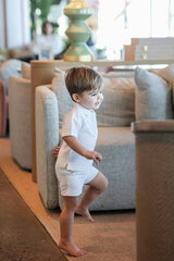 Striped Faux Tab Boys 2Pc Set