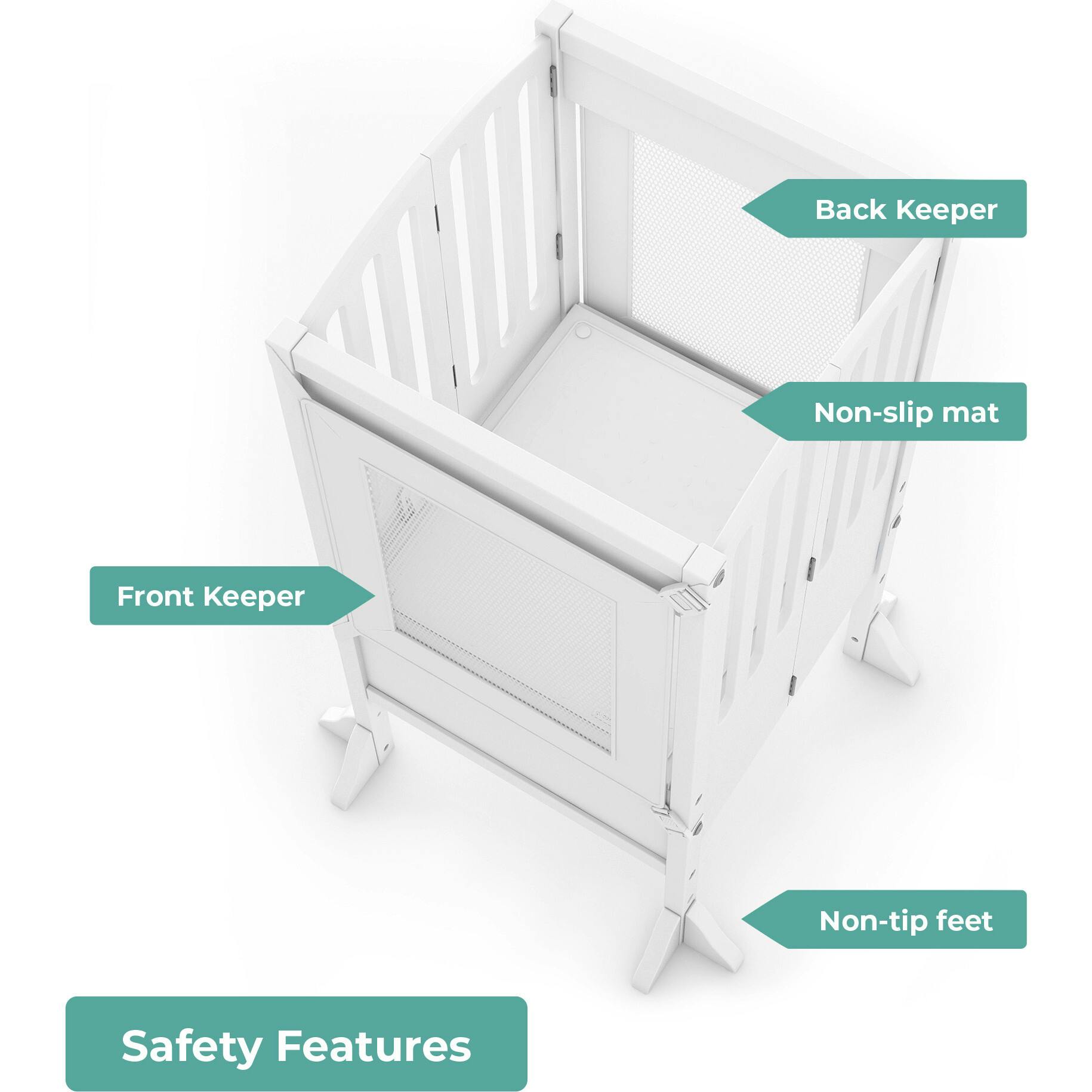 Contemporary Kitchen Helper Stool