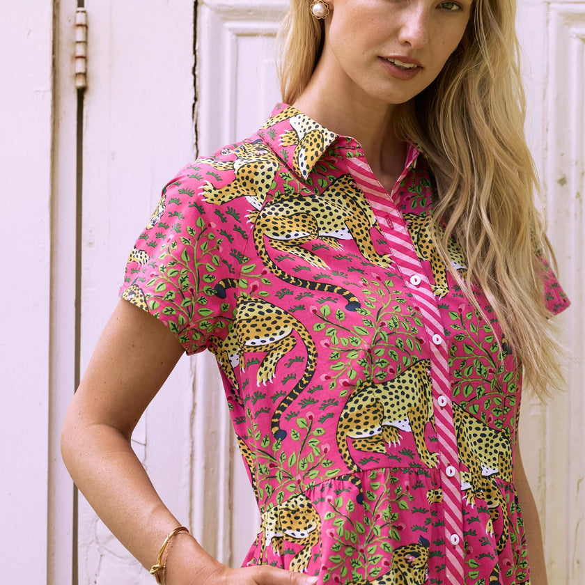 Bagheera - Easy Elegance Dress - Hot Pink