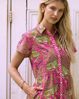 Bagheera - Easy Elegance Dress - Hot Pink