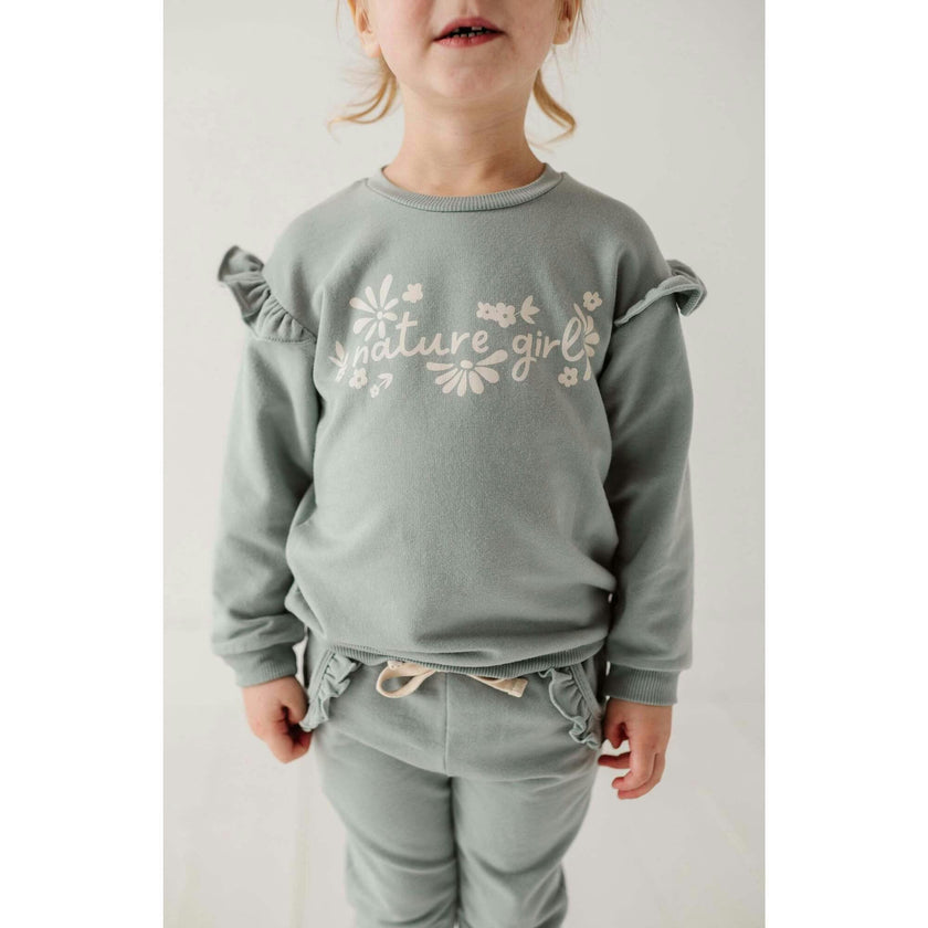 Ruffle Sweatshirt Ballerina