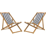 Set of 2 Loren Foldable Sling Chairs