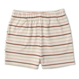 Organic Tank Top & Shorts Set - Terra Stripes