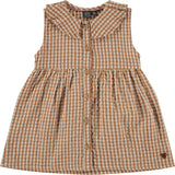 Gingham Sleeveless Dress