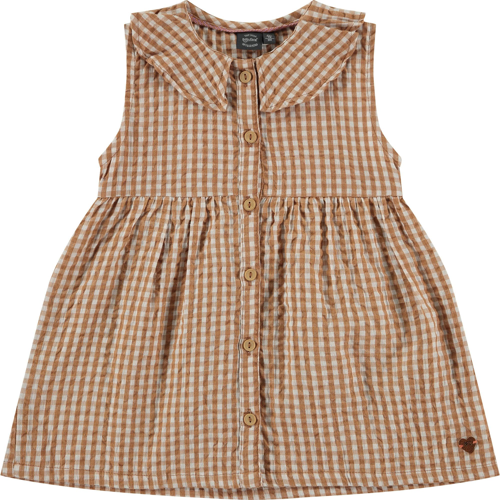 Gingham Sleeveless Dress