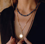 Midnight Emperor Stone Choker