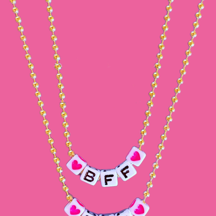 (2 PACK) BFF NECKLACES