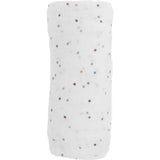 Cotton Muslin Swaddle Blanket - Dots