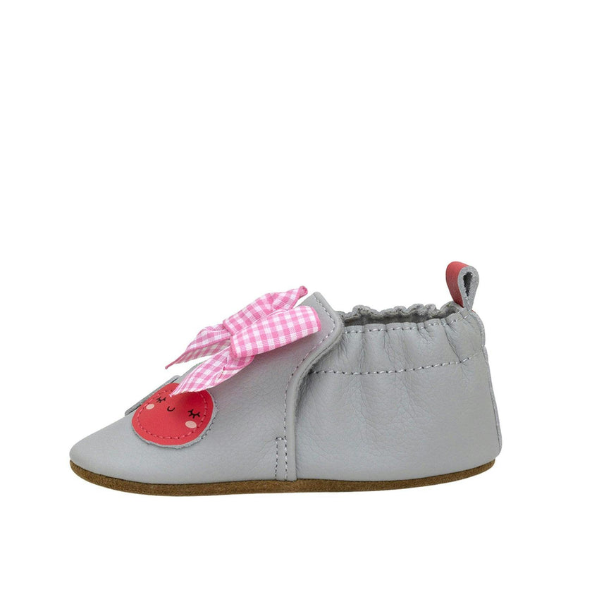Cherry Cute Soft Soles in Grey