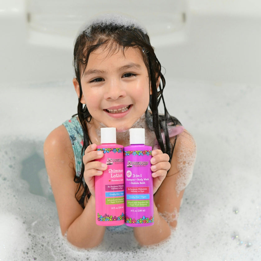 3-in-1 Shampoo + Body Wash + Bubble Bath