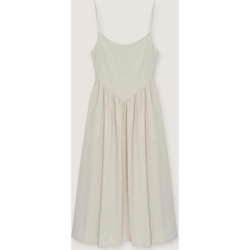Lippia Woman Dress Sand Vigore