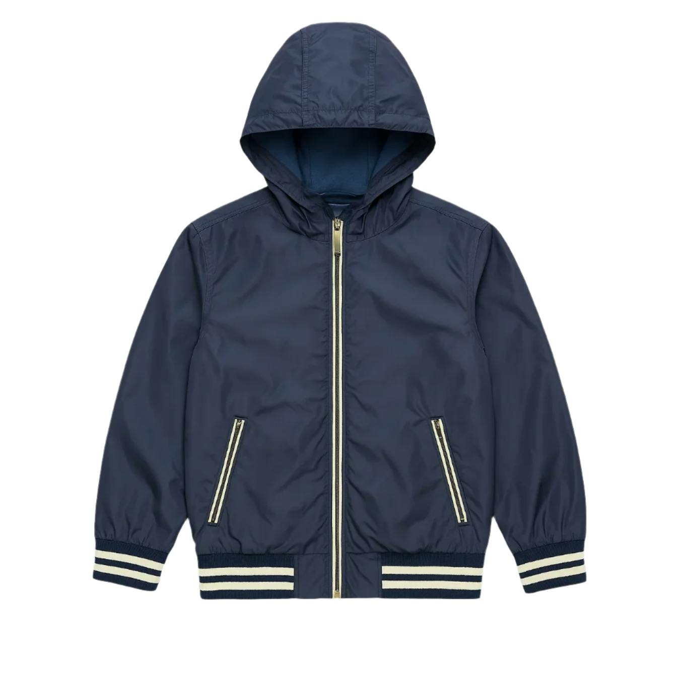Hooded Windbreaker Jacket