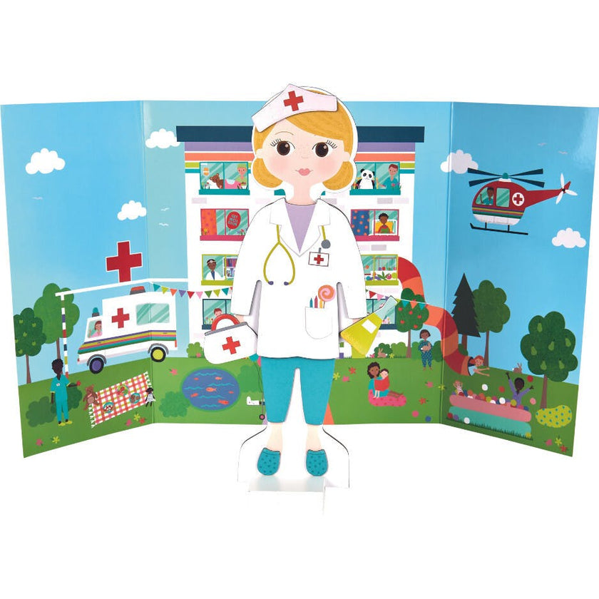 Magnetic Dress Up Doll - Florence