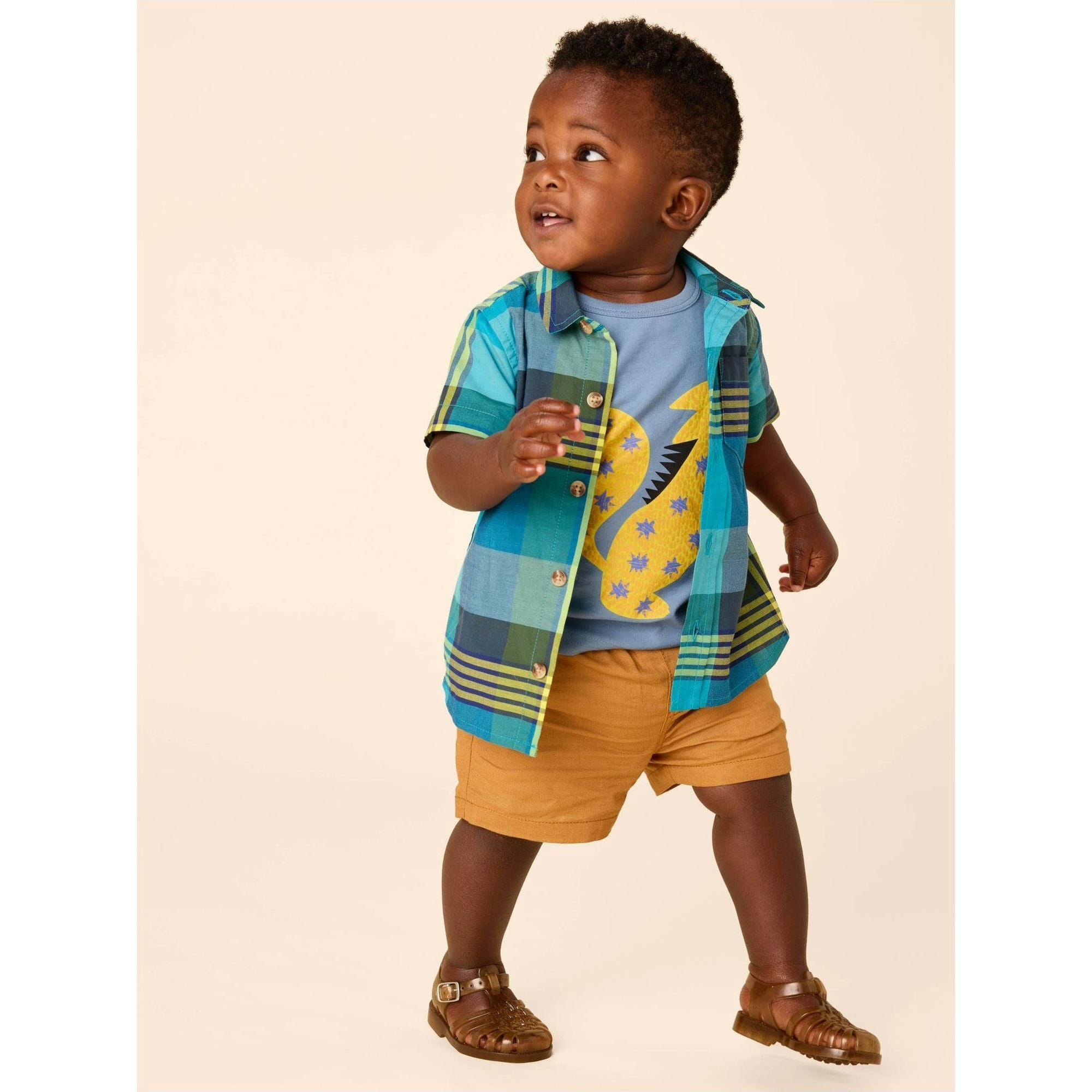 Baby Graphic Tee, Blue