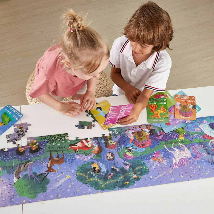 Giant Glow-In-The-Dark Magic Forest Jigsaw Puzzle