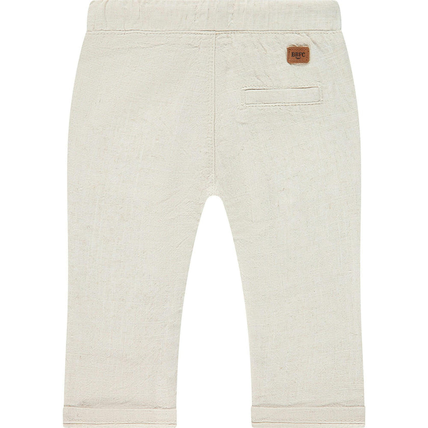Pull On Linen Blend Pants