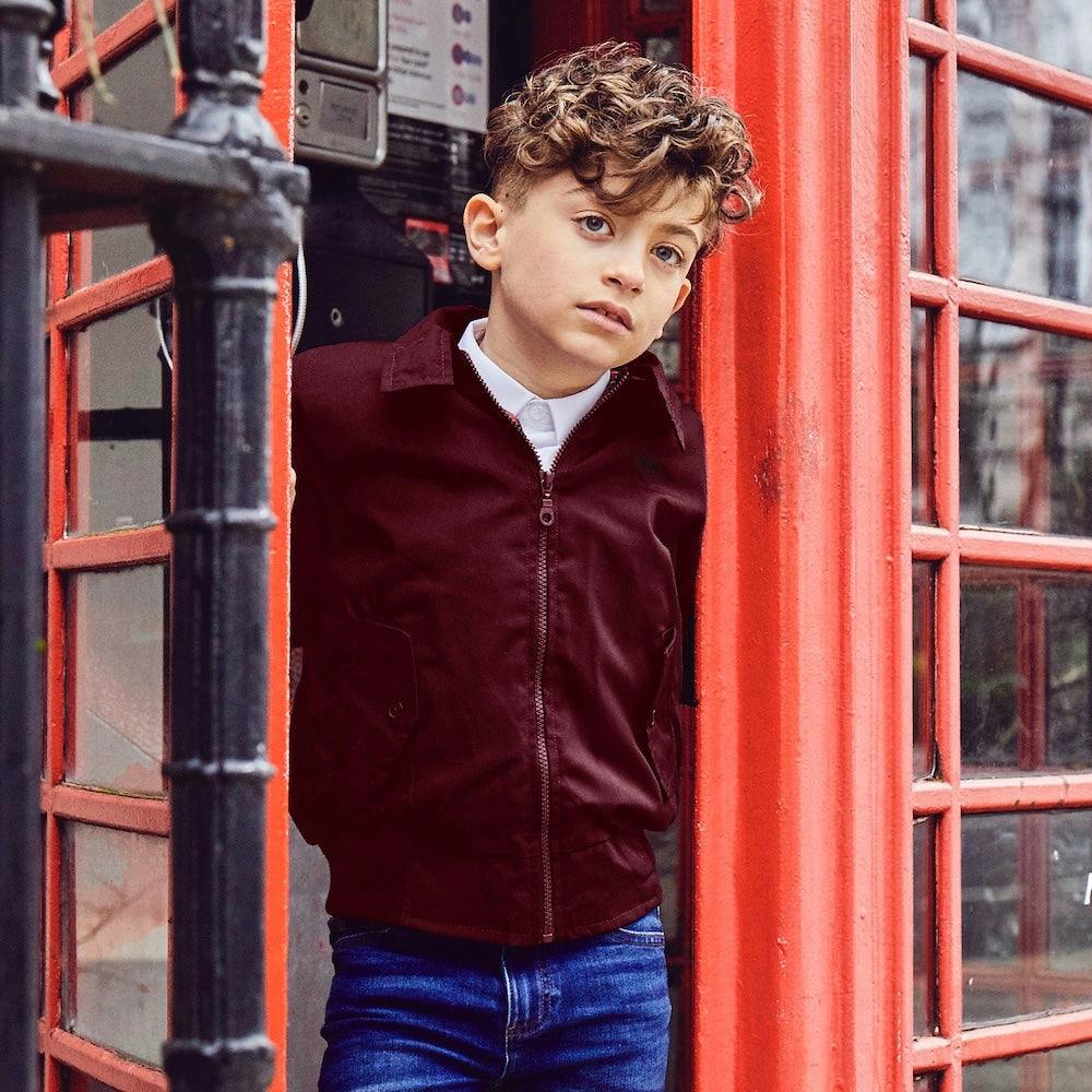 Carnaby Bomber Jacket - Burgundy
