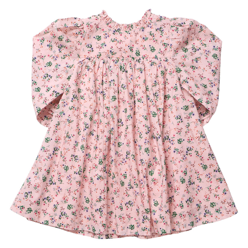 Girls Lucia Dress - Mini Cottage Floral
