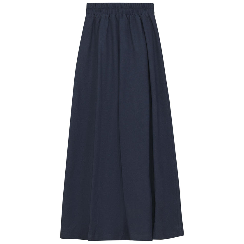 Linen Maxi Pull On Skirt
