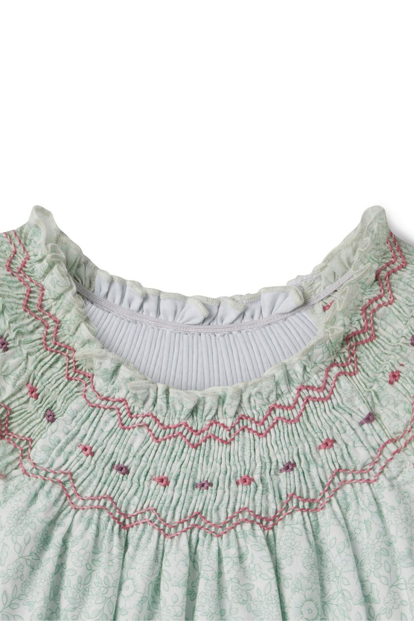 Daisy Dress in Verdant Blooms