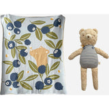 Blueberry Blanket and Henry Bear Plush Toy Set