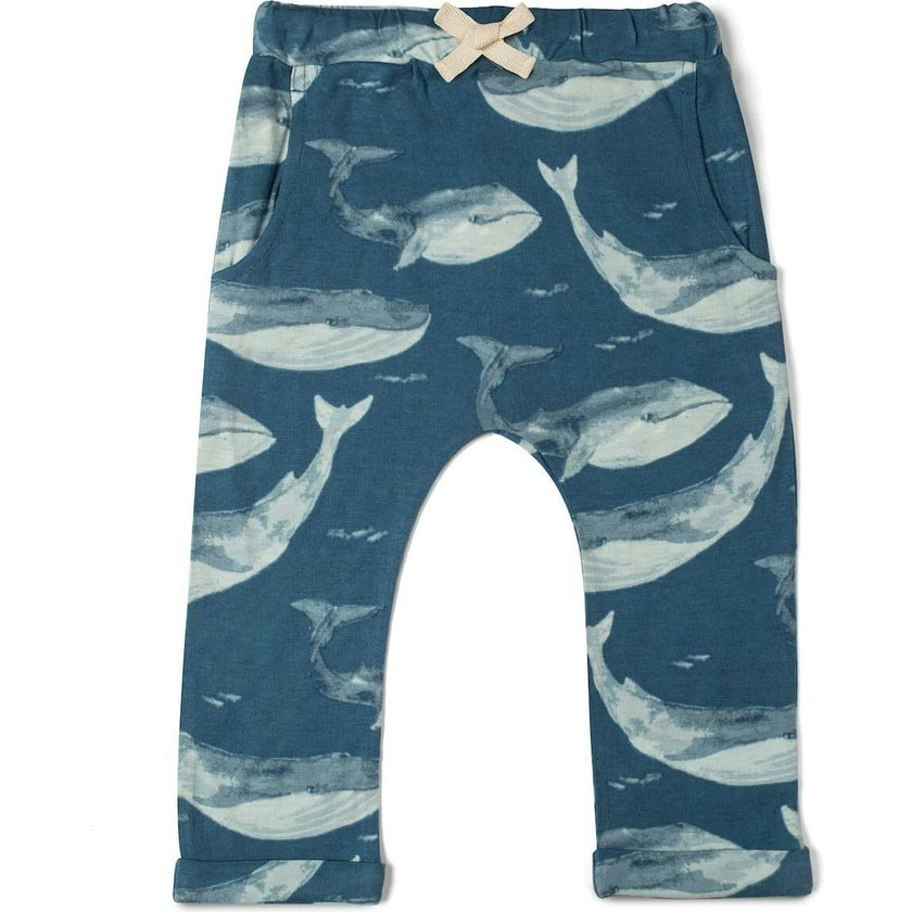 Blue Bamboo Baby Jogger Pants