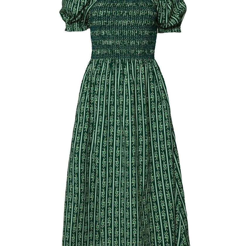 Sunday Best Dress in Pine Felicity Floral