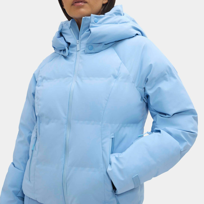 Georgie Puffer Jacket Forget Me Not