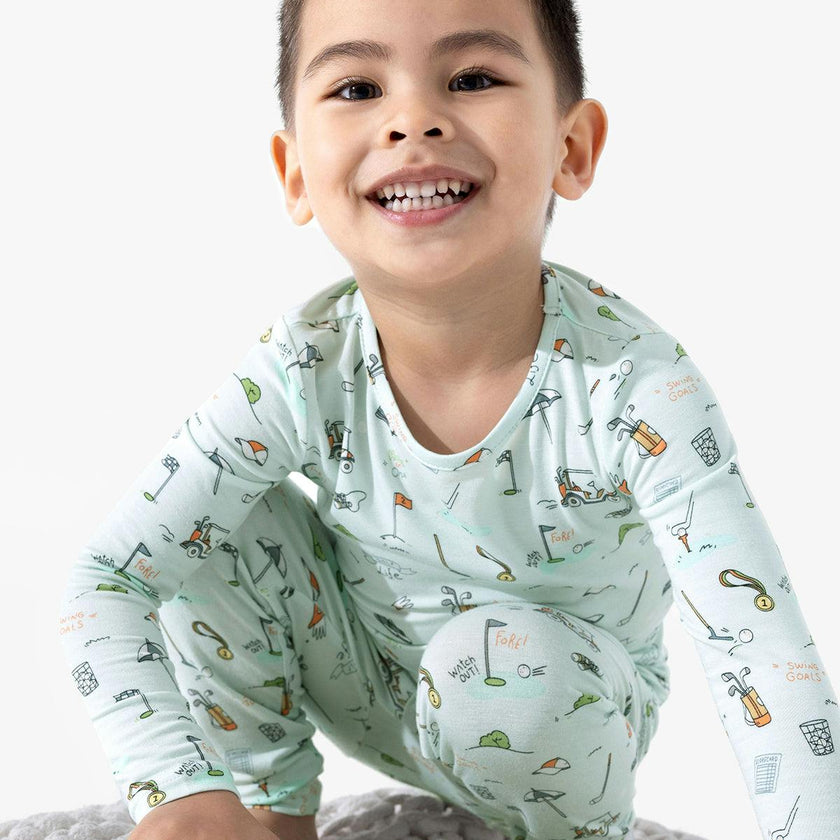 Golf Bamboo Kids Pajamas