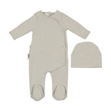 Snap Wrap Footie and Beanie Set