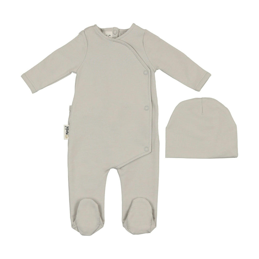 Snap Wrap Footie and Beanie Set