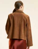 Studded Suede Jacket