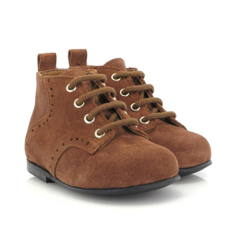 Oxford Boots, Tawny Suede