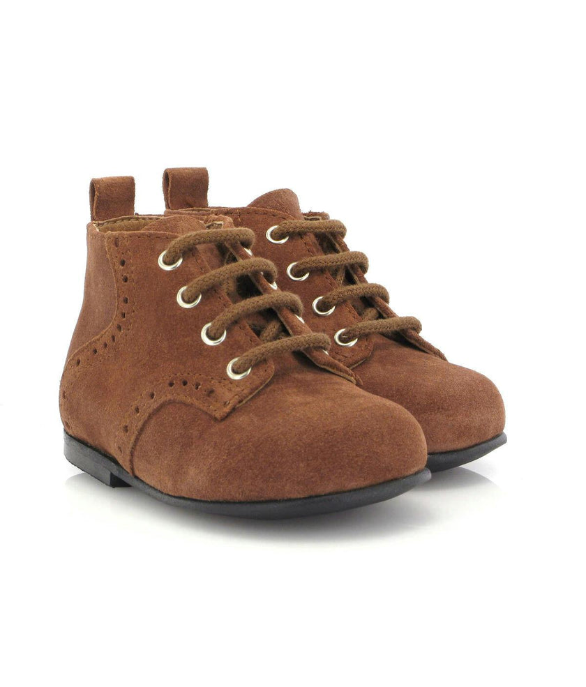 Oxford Boots, Tawny Suede
