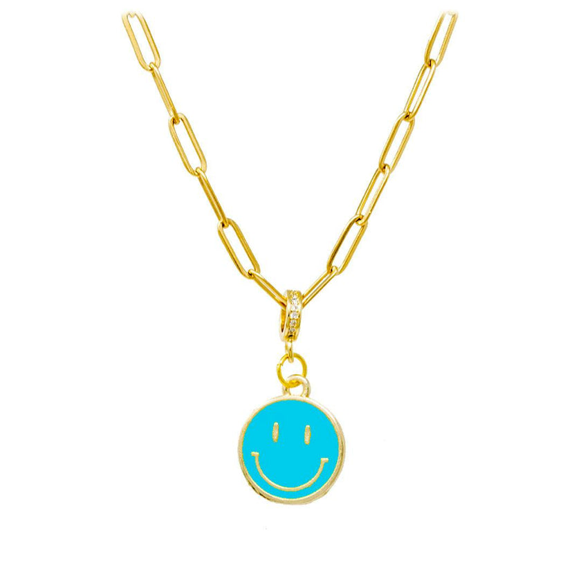 Happy Face Necklace