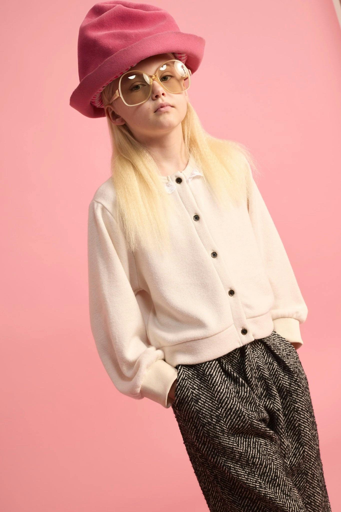 Knit Lace Cardigan Cream